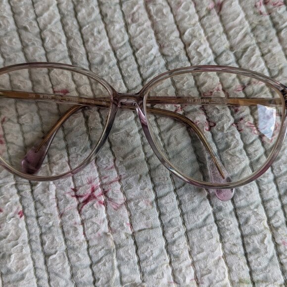 Silhouette Eyeglasses Oversize Clear Purple PinkGold Austria SPX M1756 56 12 130 - Picture 2 of 12